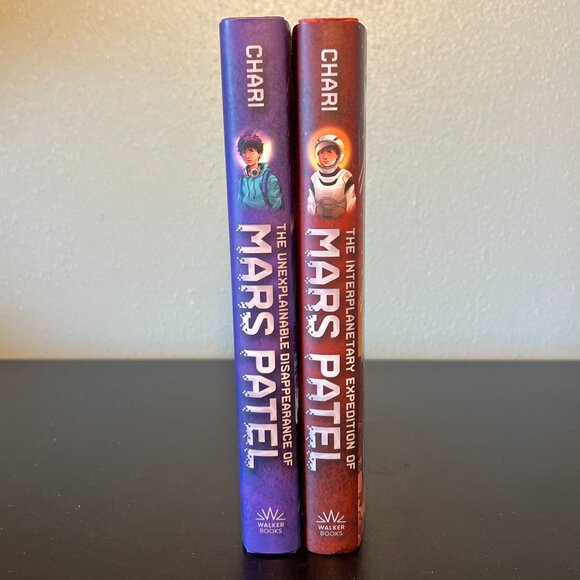 Set of 2 Mars Patel Sci-fi Adventure Middle School Book Series by Sheela Chari - Picture 2 of 14